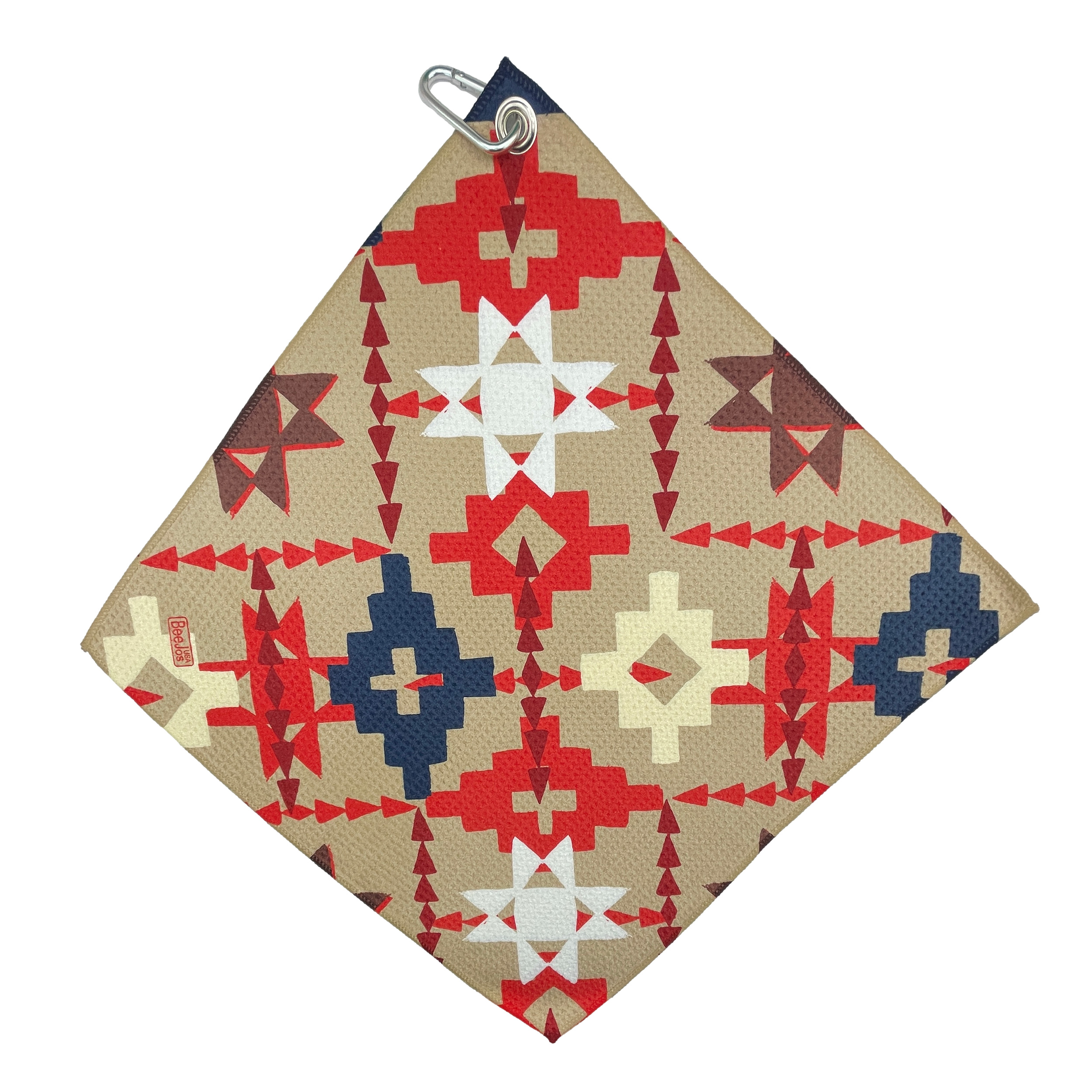 Tan Weave American Southwest Golf Towel