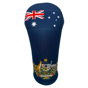Australia Flag Club Headcover: Front View