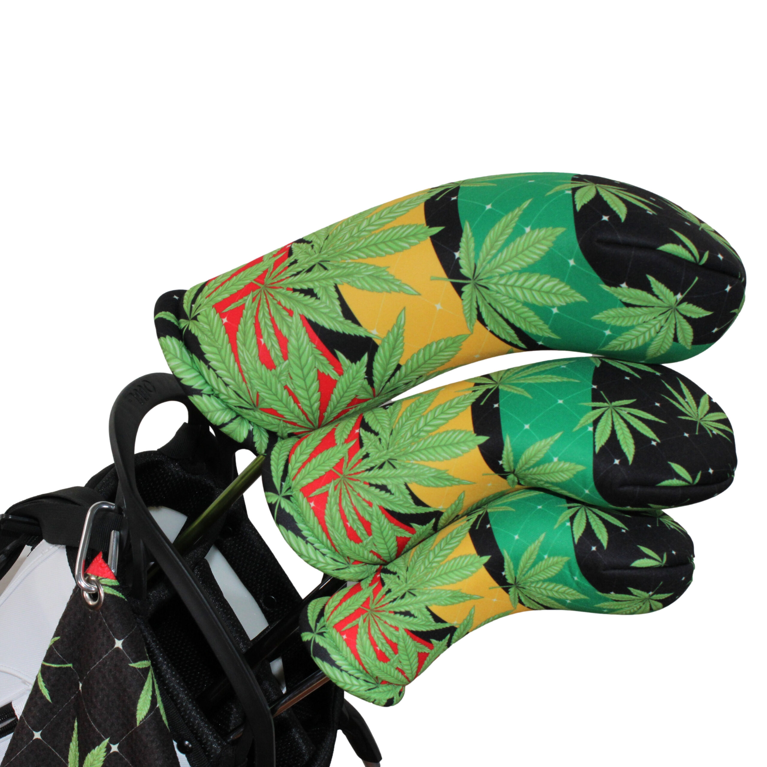 BeeJo's Golf Club Headcover | Rasta Marijuana - Image 11