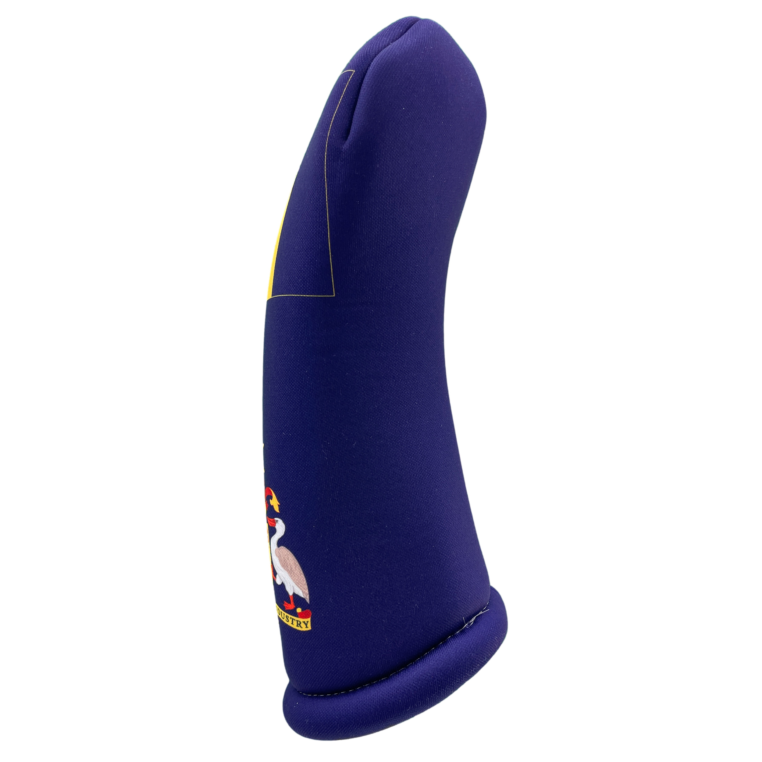Barbados Flag Club Headcover: Right Side View