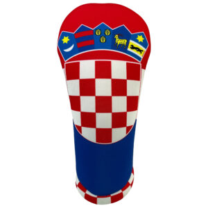 Croatia Flag Club Headcover: Front view