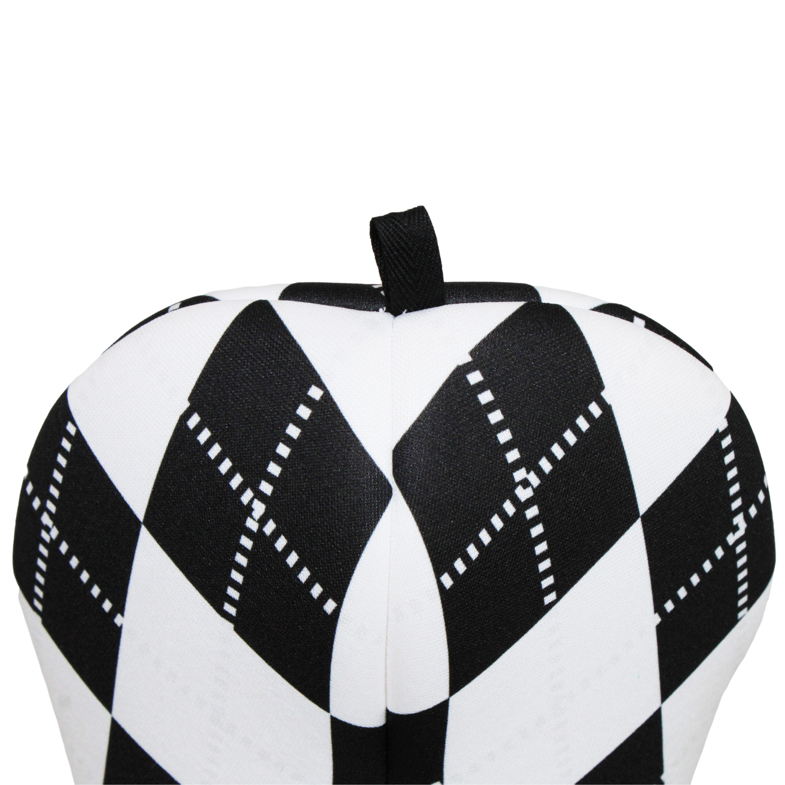 Women's Collection | Black & White Argyle Gift Set | 3 Golf Club Headcovers & Matching Microfiber Towel - Image 9