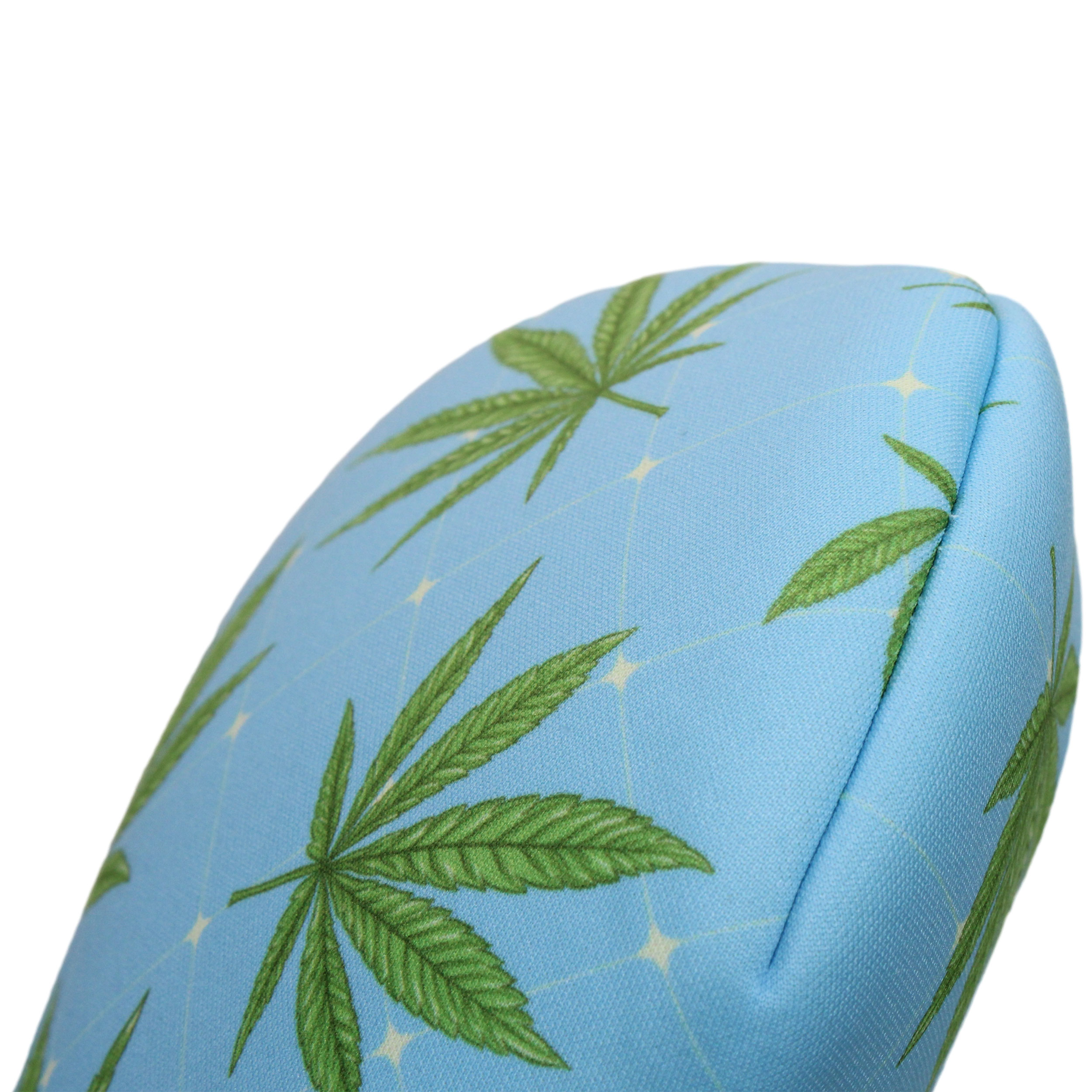 BeeJo's Golf Club Headcover | Blue Marijuana - Image 6