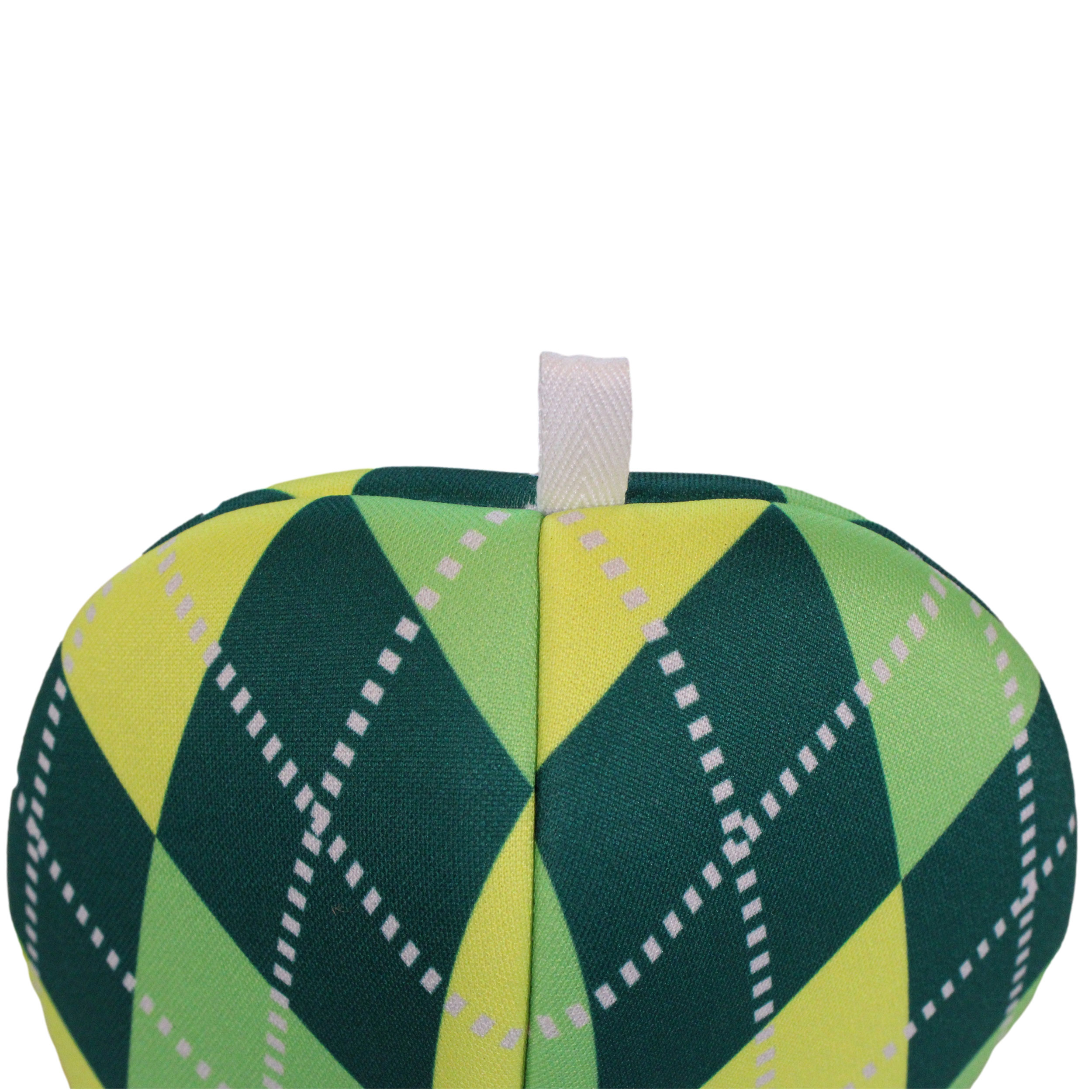 BeeJo's Golf Club Headcover | Women's Collection | Green & Yellow Argyle - Image 8