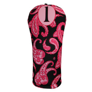 Pink Paisley-Driver Headcover front