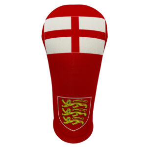 England Flag Club Headcover: Front View