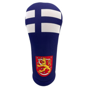 Finland Flag Club Headcover: Front View