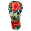 Red Hawaiian Flowers Headcover