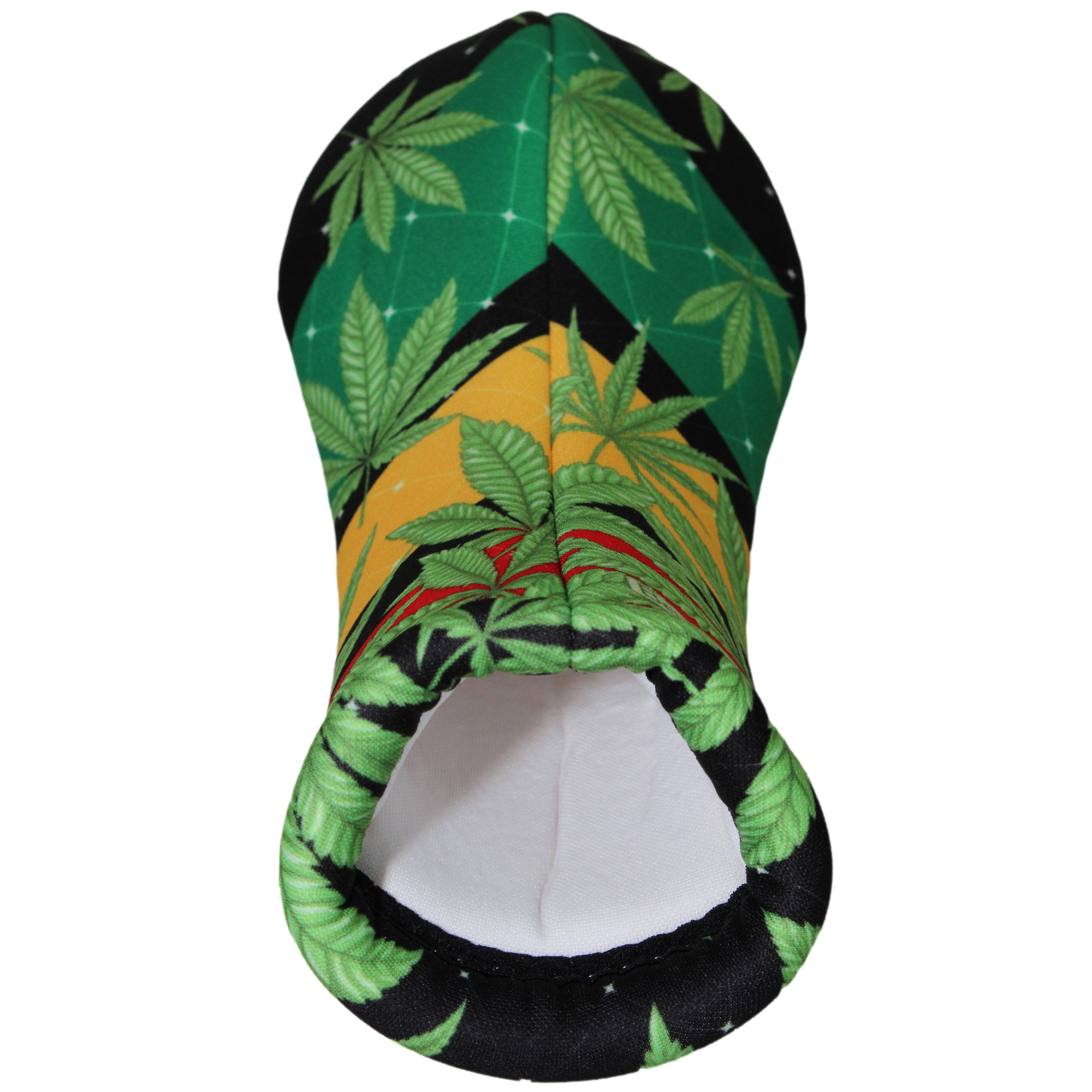 BeeJo's Golf Club Headcover | Rasta Marijuana - Image 4