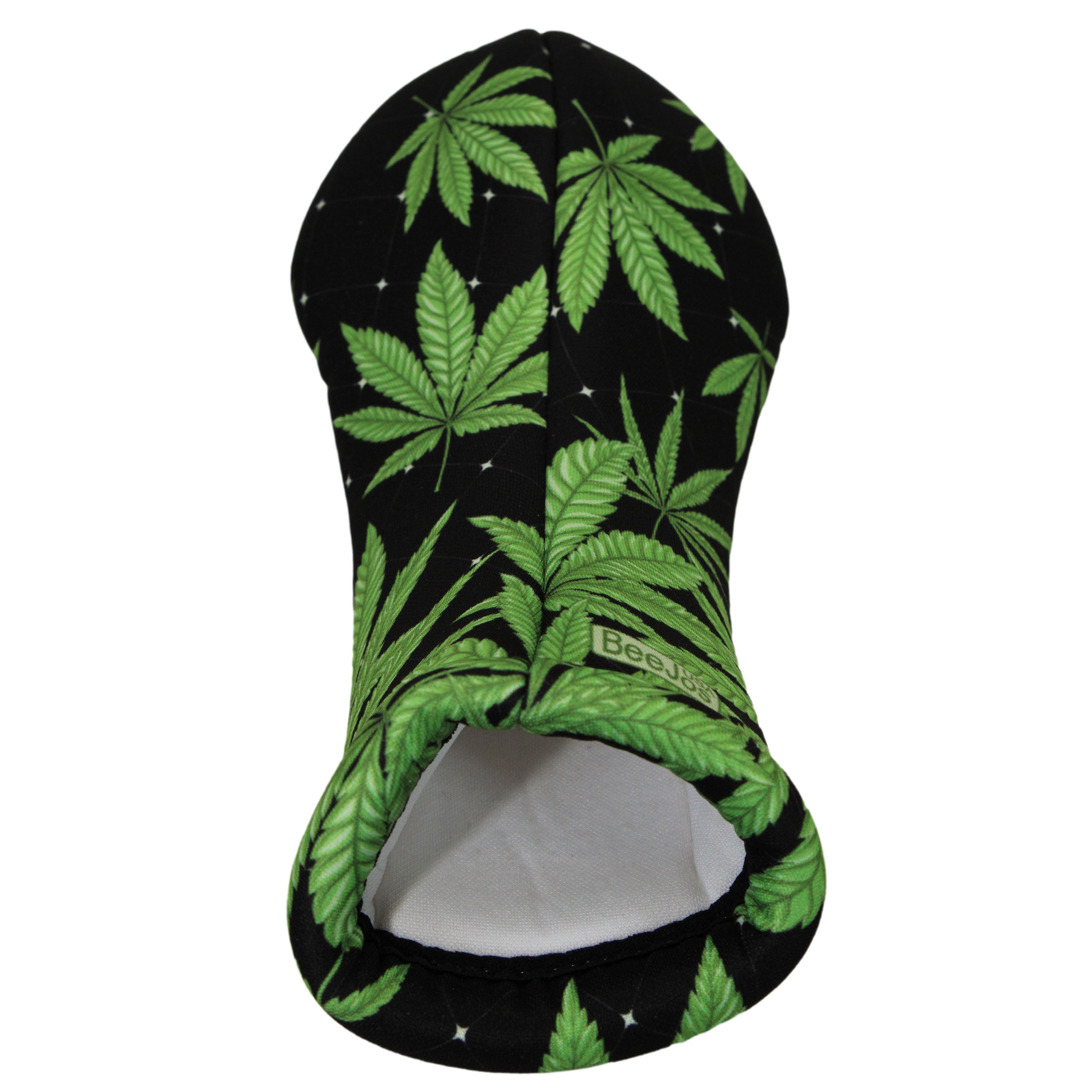 BeeJo's Golf Club Headcover | Black Marijuana - Image 3