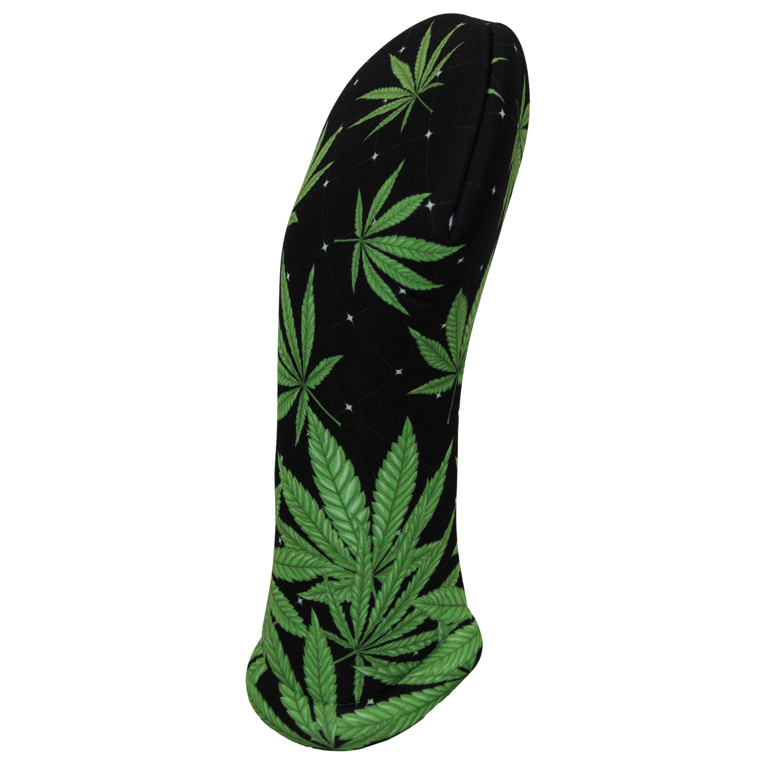 BeeJo's Golf Club Headcover | Black Marijuana - Image 2