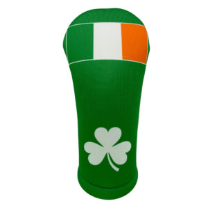 Ireland Flag Club Headcover: Green, Front view
