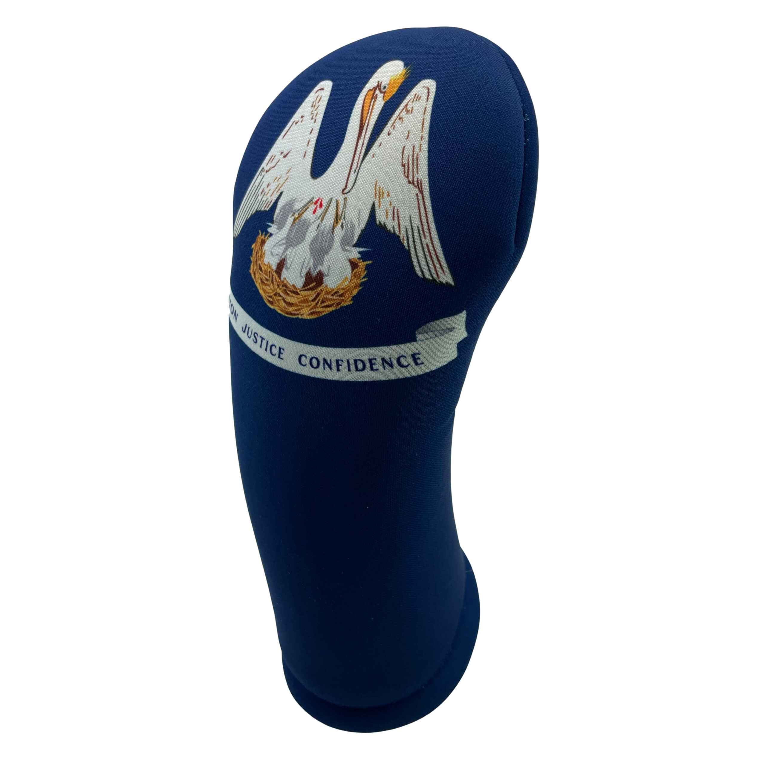 Louisiana State Flag Headcover: side