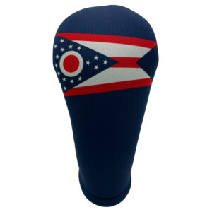 Ohio State Flag Headcover: Front View