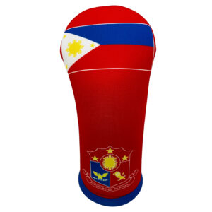 Philippines Flag Club Headcover: Front View