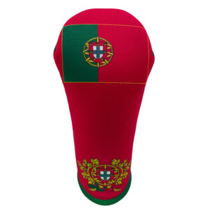 Portugal Flag Club Headcover: Front View