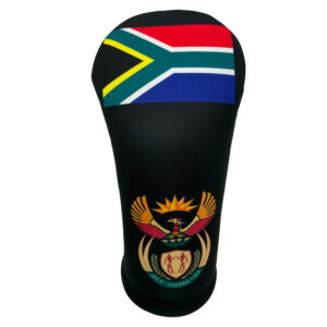 South Africa Flag Headcover: Front View