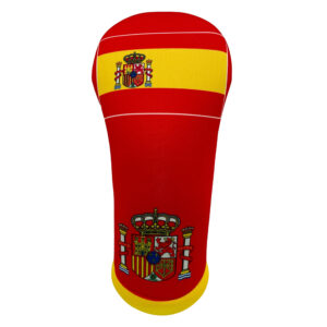 Spain Flag Club Headcover: Front View