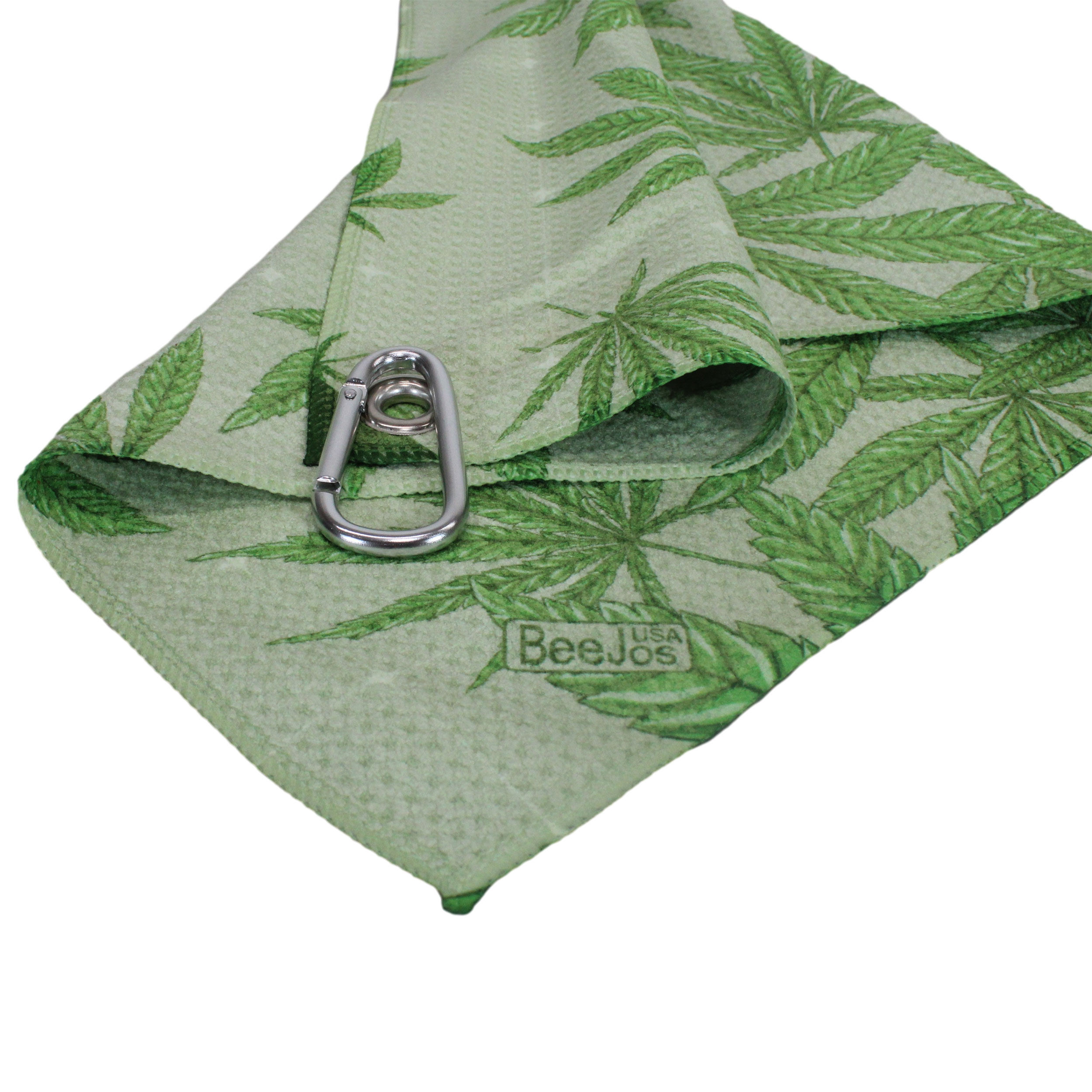 Green Marijuana Golf Gift-Set | 3 Golf Club Headcovers & Matching Microfiber Towel - Image 16