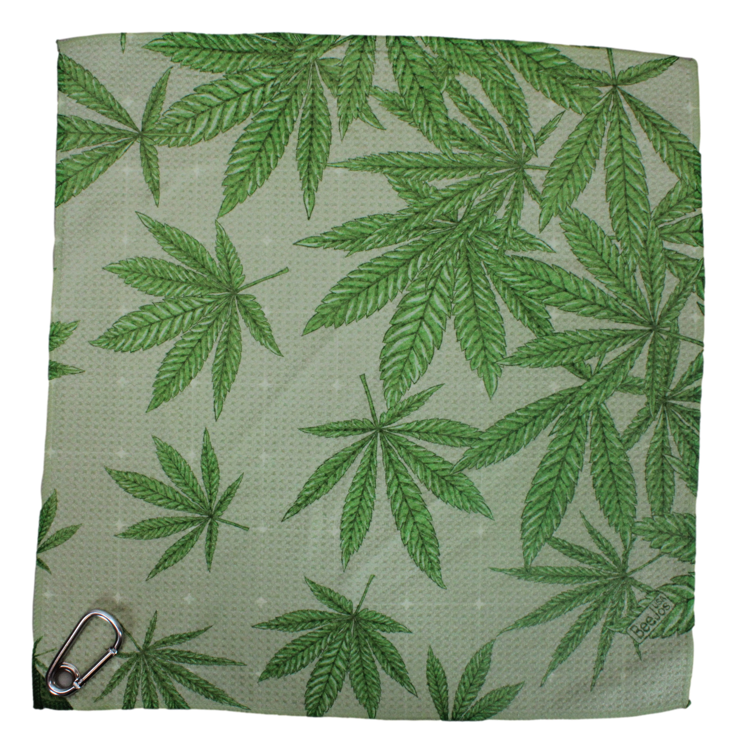 Green Marijuana Golf Gift-Set | 3 Golf Club Headcovers & Matching Microfiber Towel - Image 14