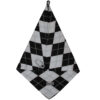 Black & White Argyle Towels