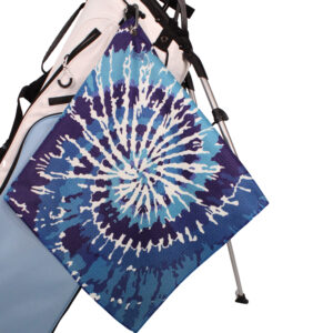 Blue Tie Dye Towel