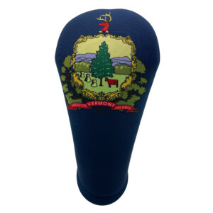 Vermont State Flag Headcover: Front view