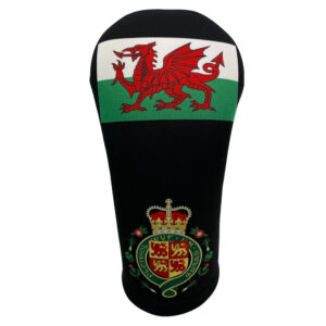 Golf Club Headcover-Courntry Flag Collection: Wales-Front View