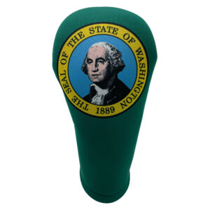 Washington State Flag Headcover: Front View