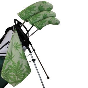Green Marijuana Golf Gift-Set