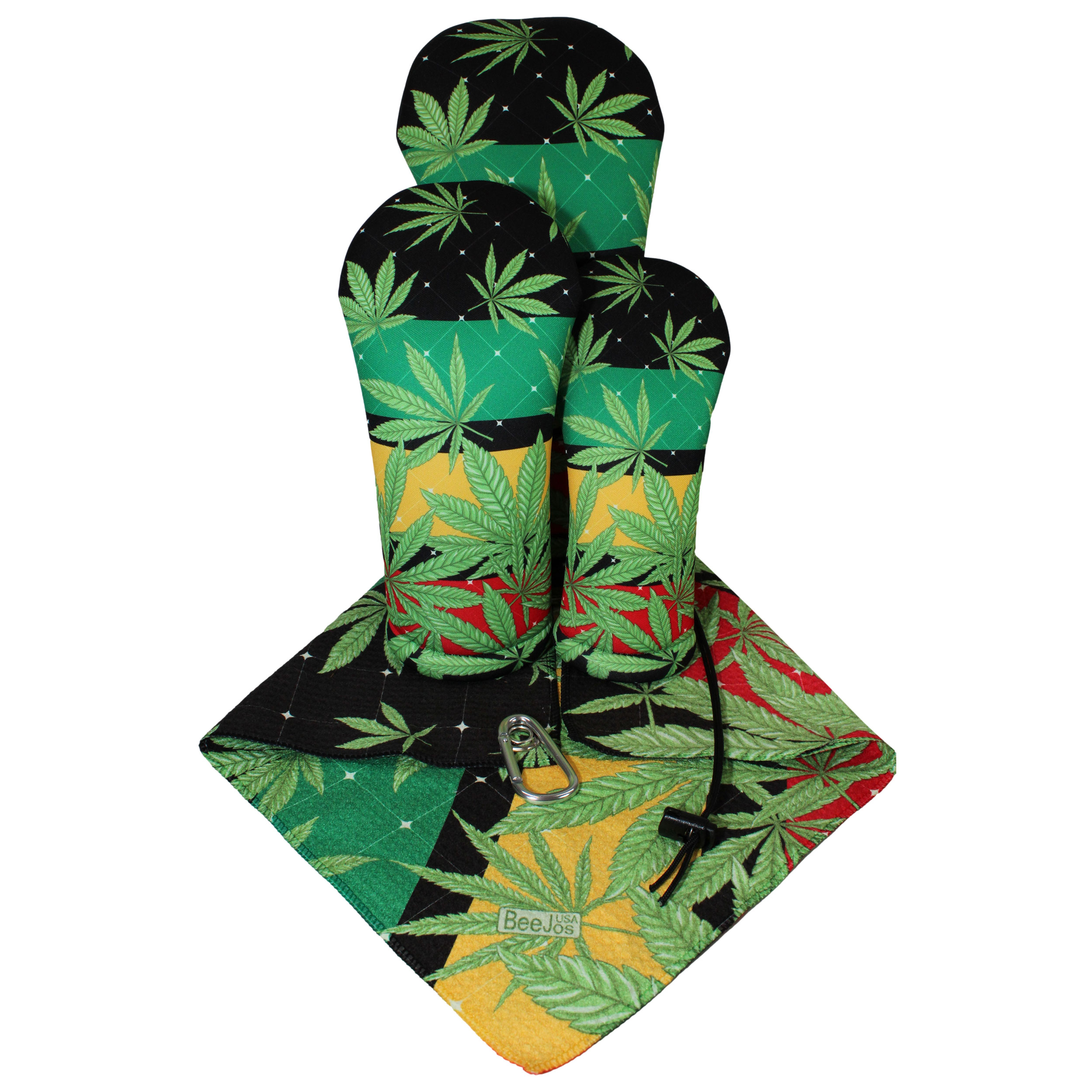 Rasta Marijuana Golf Gift-Set