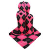 Pink & Black Argyle Gift-Set