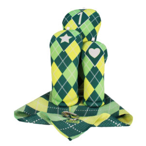Light Green & Yellow Argyle