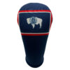 Wyoming State Club Headcover: Front View
