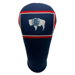 Wyoming State Club Headcover: Front View