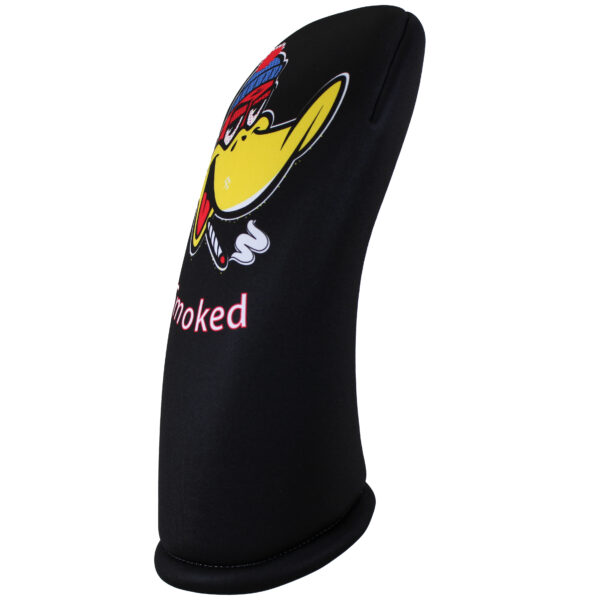 Smoked Black Ducky Headcover-front side2