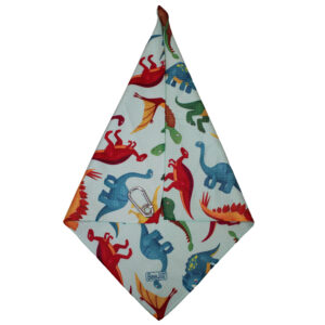 Dinosaurs Microfiber Towels 18" x 18"
