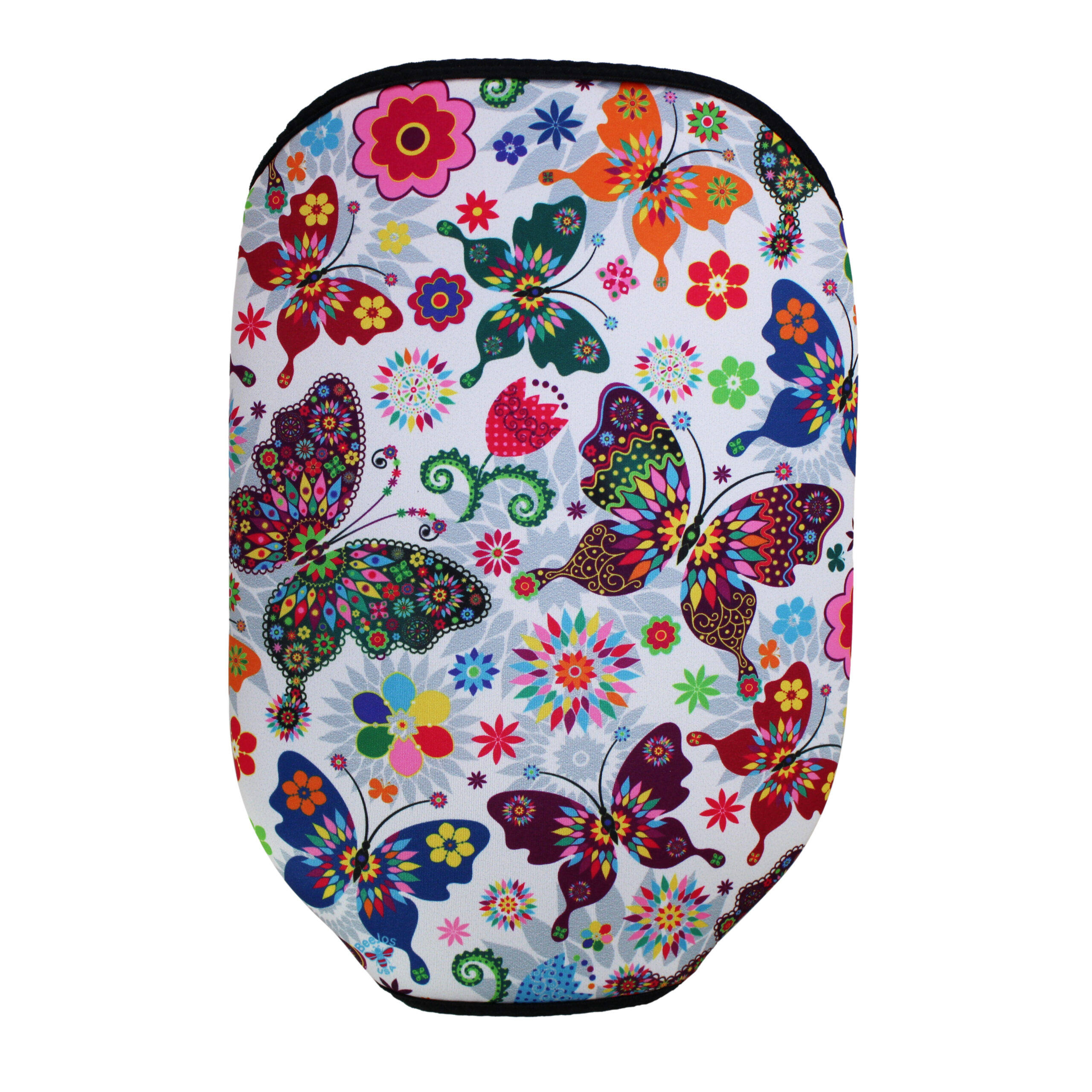 Mosaic Butterflies Pickleball Paddle Cover - Image 8