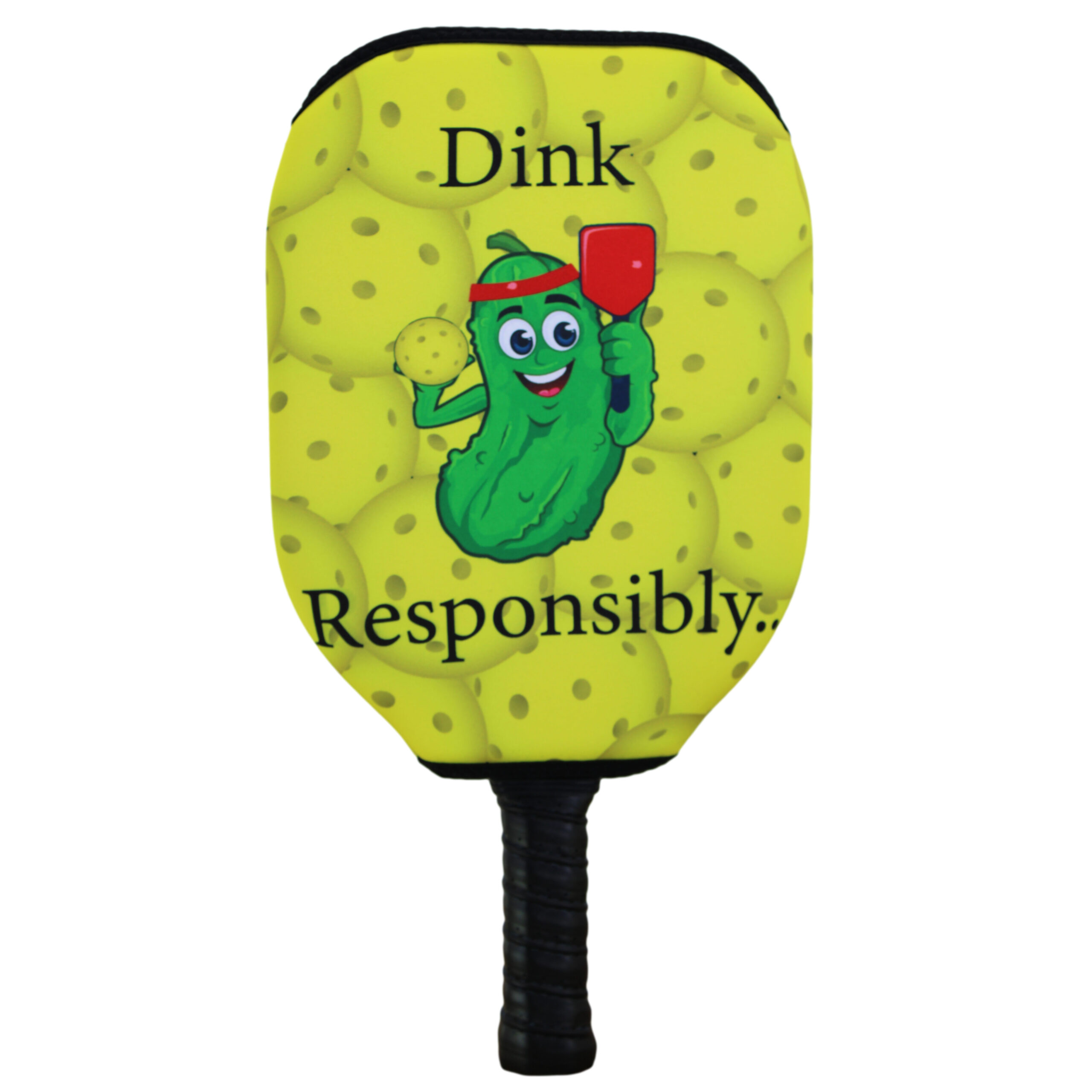 Don't Get Smashed Pickleball Paddle Cover