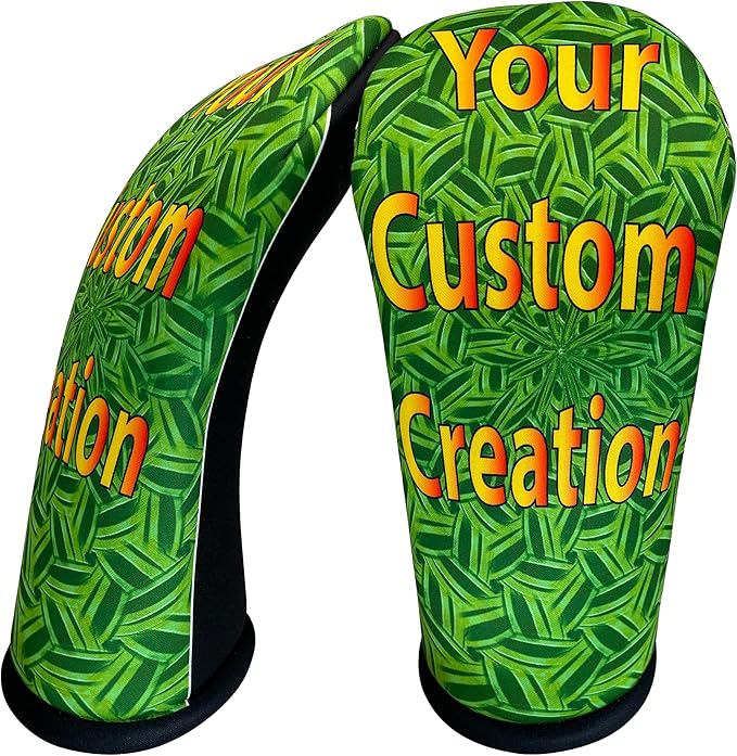 Personalized Full-Color Custom Driver Golf Club Head Cover - Test - DO NOT PURCHASE - Image 3